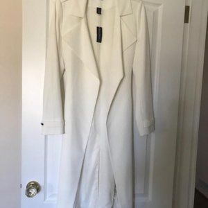 White House Black Market trench coat NWT